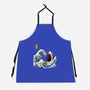 Great White off Amity-unisex kitchen apron-ninjaink