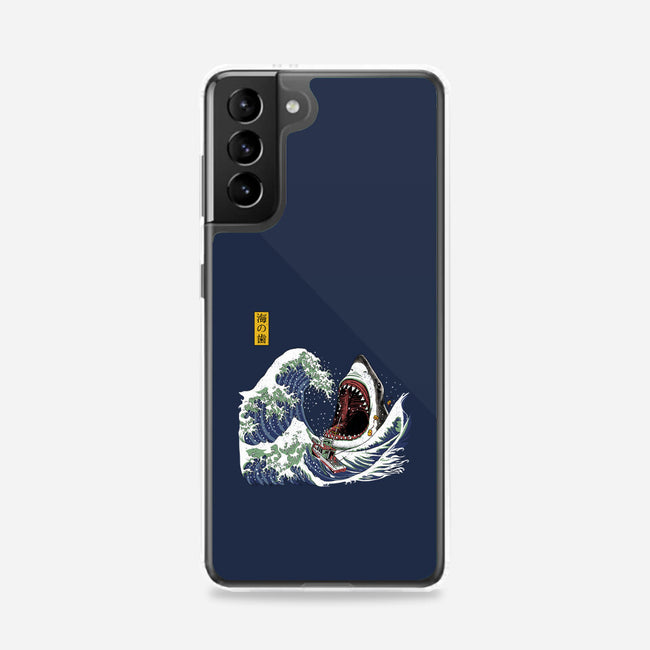 Great White off Amity-samsung snap phone case-ninjaink