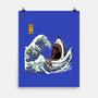 Great White off Amity-none matte poster-ninjaink