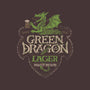 Green Dragon Lager-none stretched canvas-CoryFreeman
