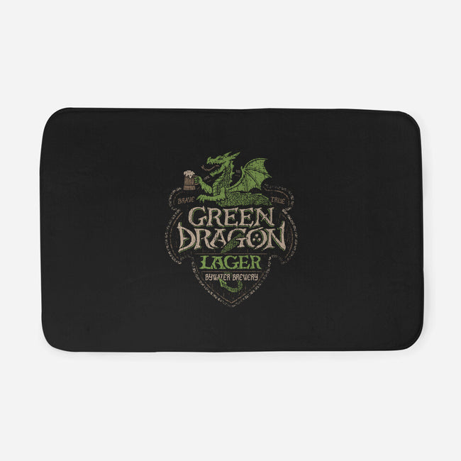 Green Dragon Lager-none memory foam bath mat-CoryFreeman