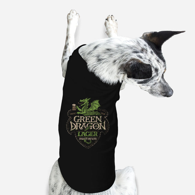 Green Dragon Lager-dog basic pet tank-CoryFreeman