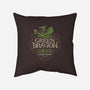 Green Dragon Lager-none removable cover w insert throw pillow-CoryFreeman