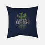 Green Dragon Lager-none removable cover w insert throw pillow-CoryFreeman