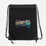 Greetings From Pawnee-none drawstring bag-Bamboota