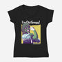 Gregg The Motherlicker-womens v-neck tee-KindaCreative
