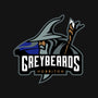 Greybeards-none glossy sticker-ProlificPen