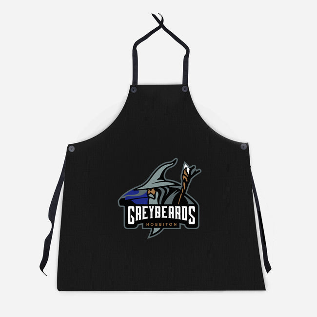 Greybeards-unisex kitchen apron-ProlificPen