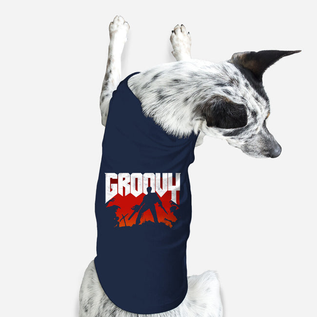 Groovy and Doomy-dog basic pet tank-Manoss1995