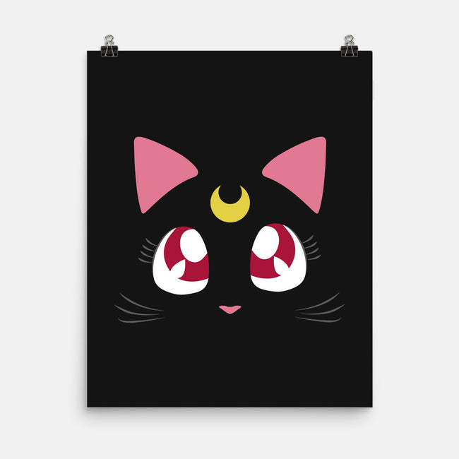Guardian Cat-none matte poster-Le Chardonneret