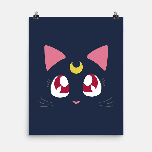 Guardian Cat-none matte poster-Le Chardonneret