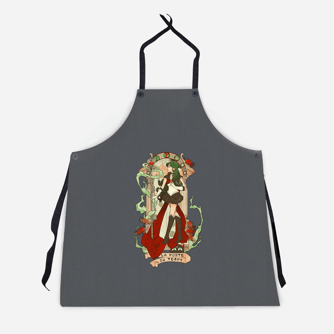 Guardian of Time-unisex kitchen apron-Eriphyle