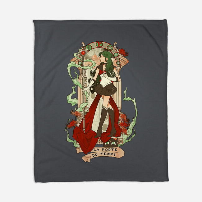 Guardian of Time-none fleece blanket-Eriphyle