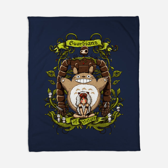 Guardians of Nature-none fleece blanket-ducfrench