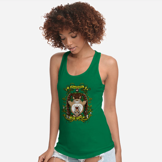 Guardians of Nature-womens racerback tank-ducfrench