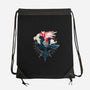Gunblades and Angels-none drawstring bag-hypertwenty