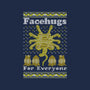 Face Hugs For Everyone-womens v-neck tee-maped