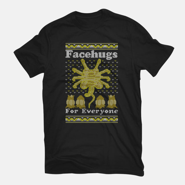 Face Hugs For Everyone-unisex basic tee-maped