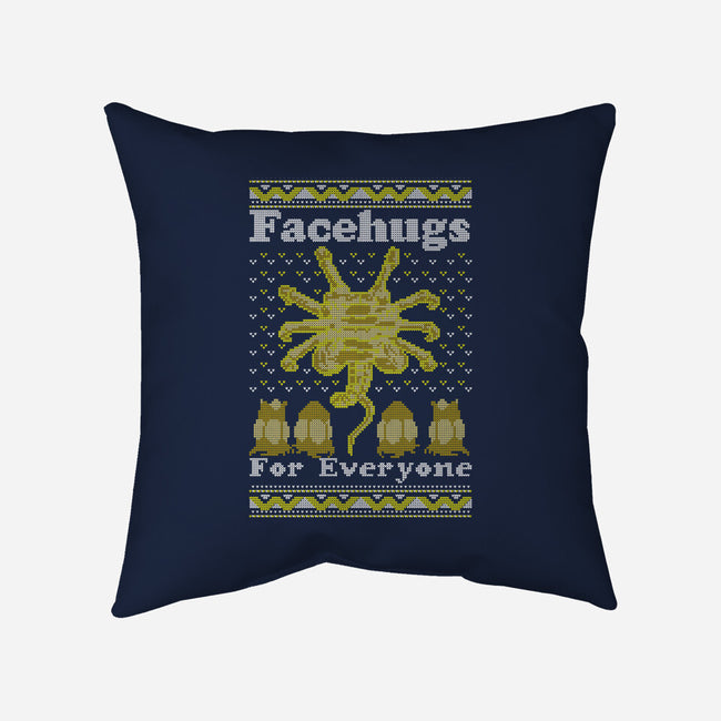 Face Hugs For Everyone-none removable cover w insert throw pillow-maped