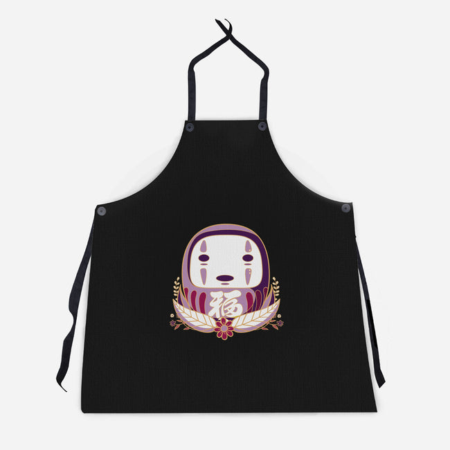 Faceless Daruma-unisex kitchen apron-Coconut_Design