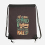 Fall-none drawstring bag-risarodil