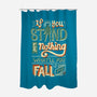 Fall-none polyester shower curtain-risarodil