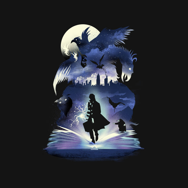 Fantastic Book of Magic-unisex basic tee-dandingeroz