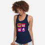 Fantastic Fox Friends-womens racerback tank-Miranda Dressler