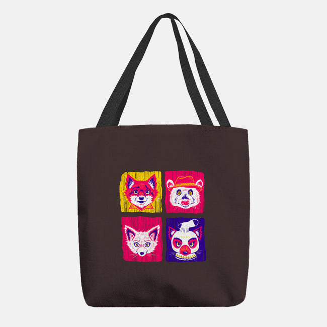 Fantastic Fox Friends-none basic tote-Miranda Dressler