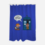 Fantastic Space-none polyester shower curtain-Ma_Lockser