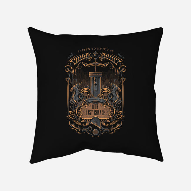 Fantasy Story-none removable cover w insert throw pillow-yumie