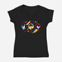 Fast Spirits-womens v-neck tee-paulagarcia