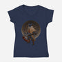 Fear The Blood-womens v-neck tee-JCMaziu