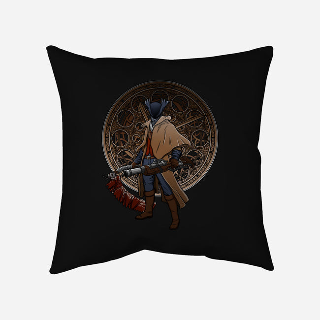 Fear The Blood-none removable cover w insert throw pillow-JCMaziu