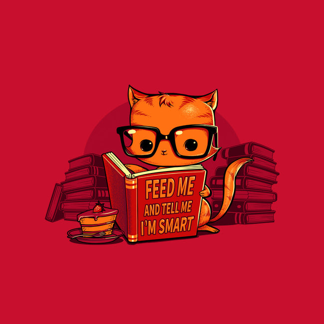 Feed Me And Tell Me I'm Smart-cat basic pet tank-tobefonseca