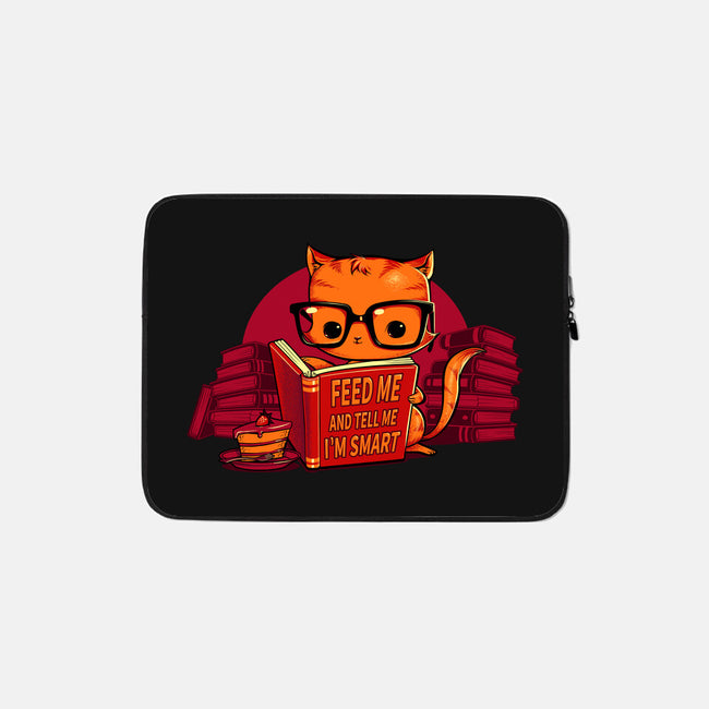 Feed Me And Tell Me I'm Smart-none zippered laptop sleeve-tobefonseca