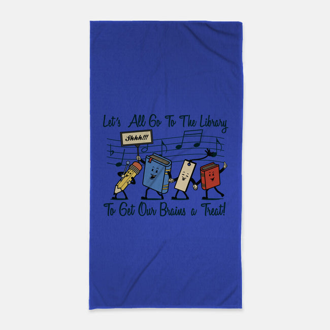 Feed Your Mind-none beach towel-Beware_1984