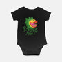 Feeeeeed Me-baby basic onesie-DinoMike