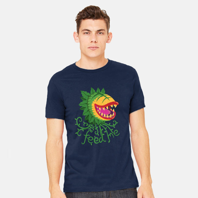 Feeeeeed Me-mens heavyweight tee-DinoMike