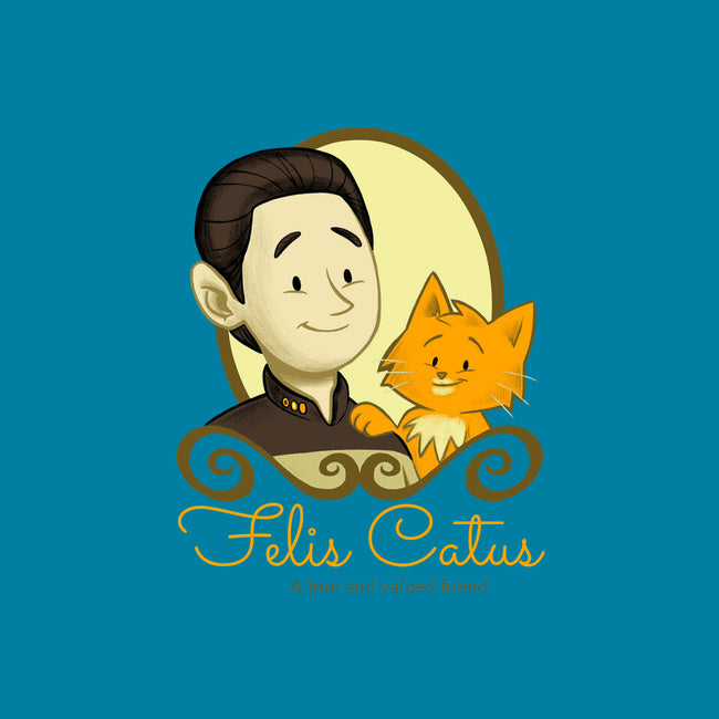 Felis Catus-none polyester shower curtain-danidraws
