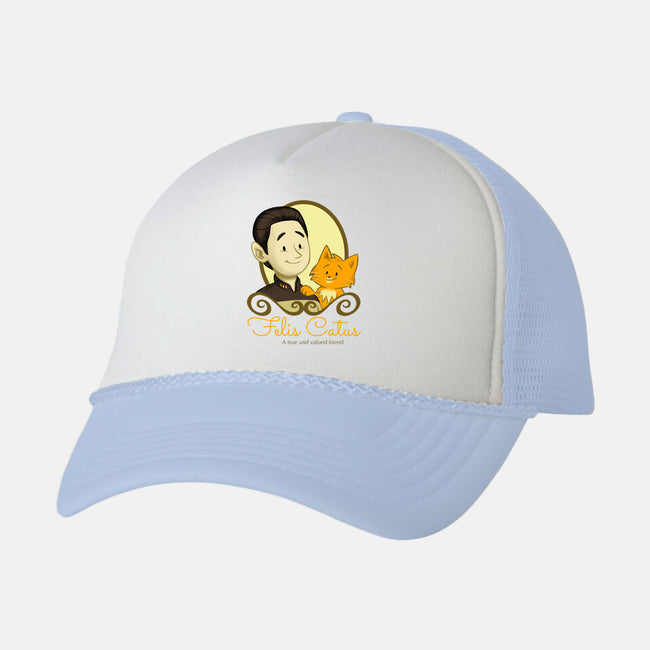 Felis Catus-unisex trucker hat-danidraws