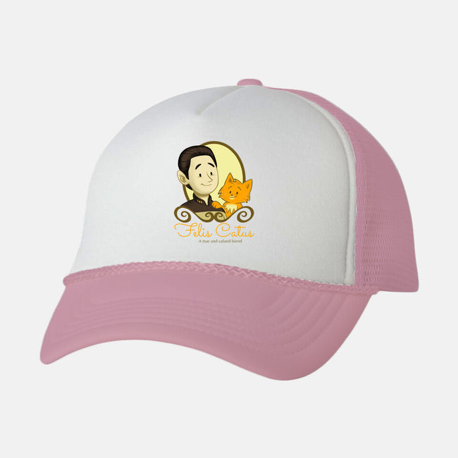 Felis Catus-unisex trucker hat-danidraws