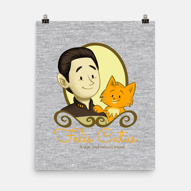 Felis Catus-none matte poster-danidraws