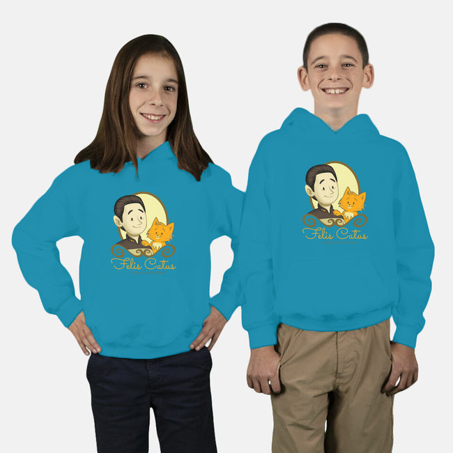 Felis Catus-youth pullover sweatshirt-danidraws
