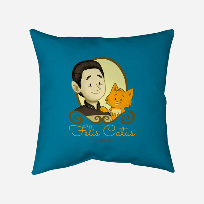 Felis Catus-none removable cover w insert throw pillow-danidraws