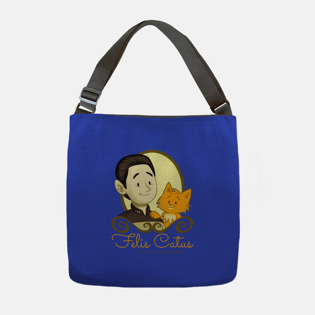 Felis Catus-none adjustable tote-danidraws
