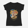 Fhloston Paradise-womens v-neck tee-steevinlove