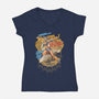 Fhloston Paradise-womens v-neck tee-steevinlove