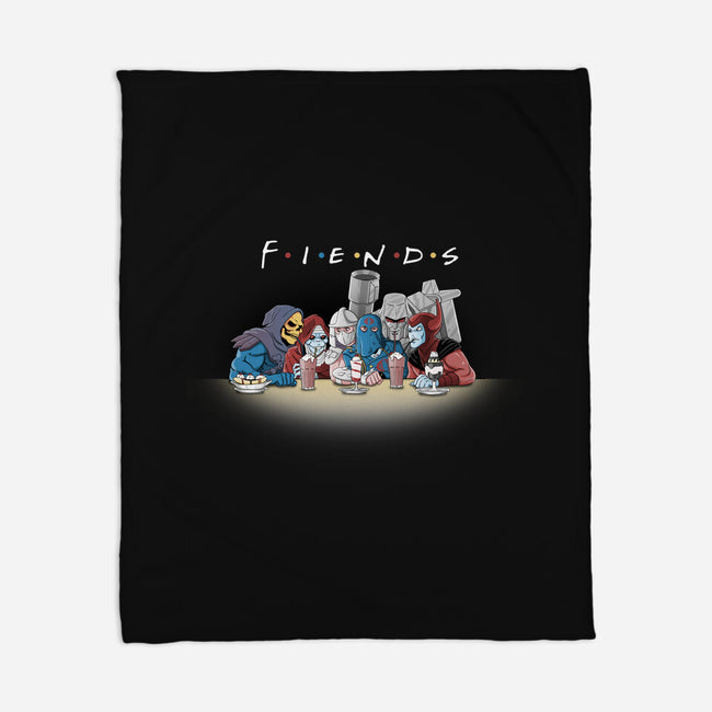 FIENDS-none fleece blanket-Skullpy