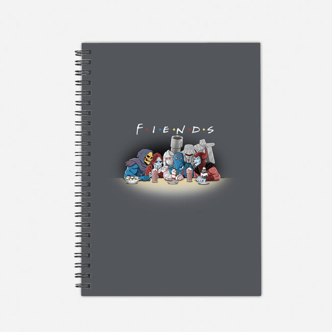 FIENDS-none dot grid notebook-Skullpy